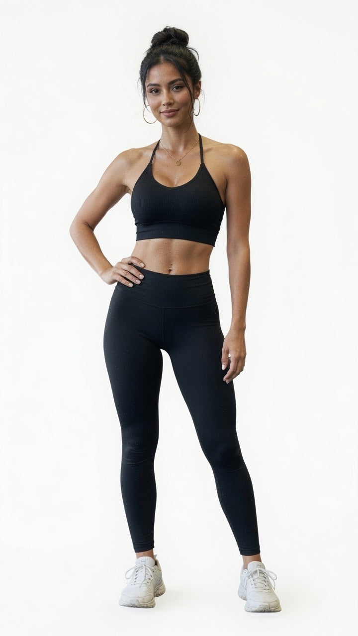 Eclipse Criss-Cross Strappy Sports Bra