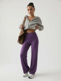 Sculpt Wide-Leg High-Waisted Pants