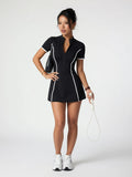 Courtline Zip Tennis Dress