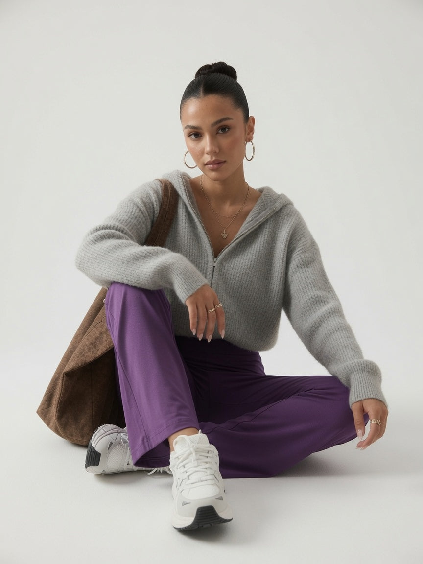 Sculpt Wide-Leg High-Waisted Pants